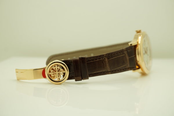 Patek PHILIPPE 5496R RETROGRADE PERPETUAL CALENDAR ROSE GOLD 2022 FULL SET - Image 6
