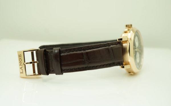 MINT A. Lange & Sohne DATOGRAPH UP DOWN 405.031 ROSE GOLD 2021 WARRANTY FULL SET - Image 6
