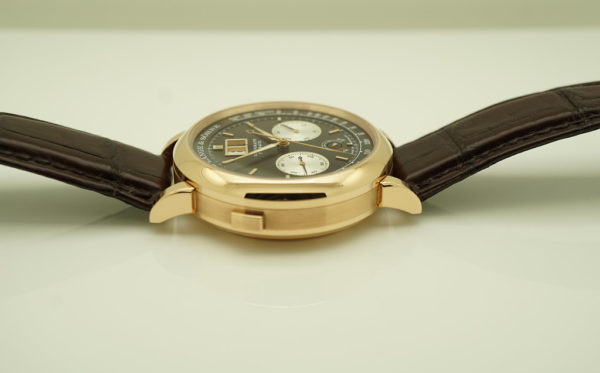 MINT A. Lange & Sohne DATOGRAPH UP DOWN 405.031 ROSE GOLD 2021 WARRANTY FULL SET - Image 4