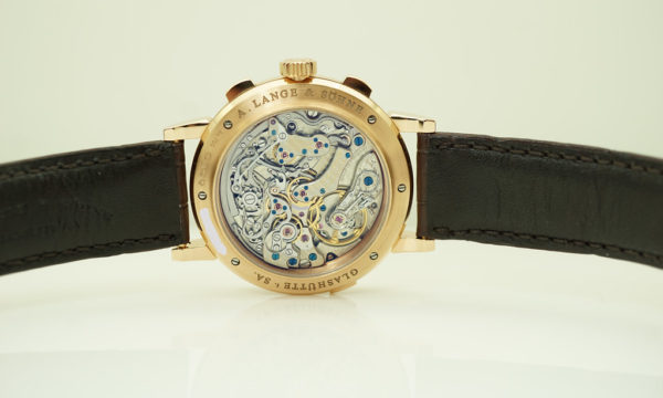 MINT A. Lange & Sohne DATOGRAPH UP DOWN 405.031 ROSE GOLD 2021 WARRANTY FULL SET - Image 7