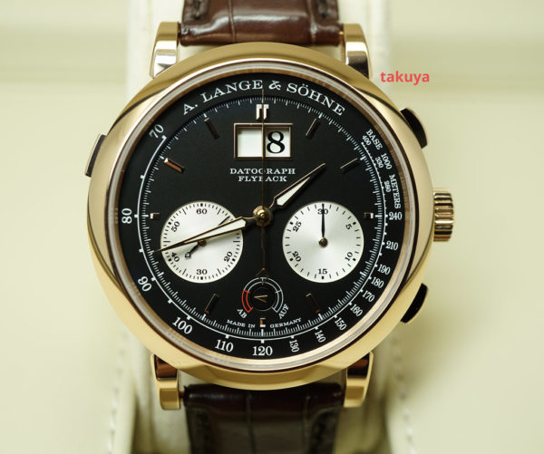 MINT A. Lange & Sohne DATOGRAPH UP DOWN 405.031 ROSE GOLD 2021 WARRANTY FULL SET