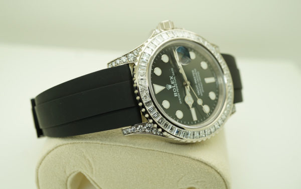 MINT Rolex 226679TBR YACHTMASTER WHITE GOLD BAGUETTE DIAMOND 2022 FULL SET - Image 6