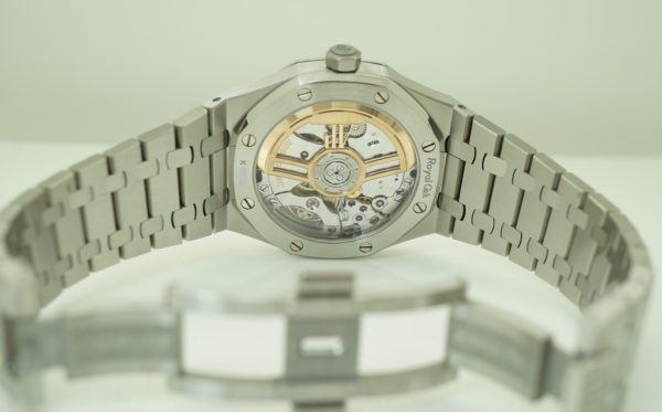 Audemars PIGUET ROYAL OAK 15500ST BLUE DIAL 41MM 2019 WARRANTY COMPLETE SET - Image 9