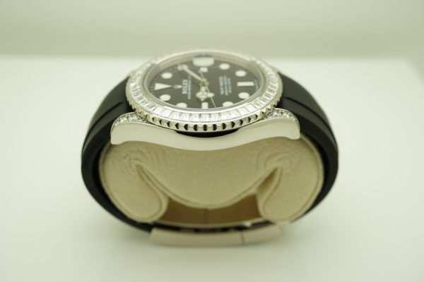 MINT Rolex 226679TBR YACHTMASTER WHITE GOLD BAGUETTE DIAMOND 2022 FULL SET - Image 4