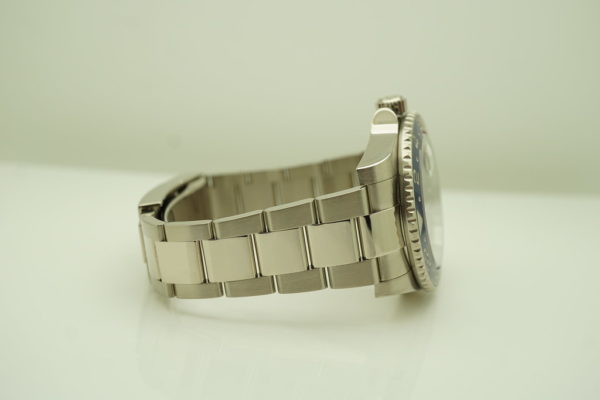 Rolex 116719BLRO GMT MASTER II PEPSI 18K WHITE GOLD BLUE DIAL WARRANTY FULL SET - Image 7