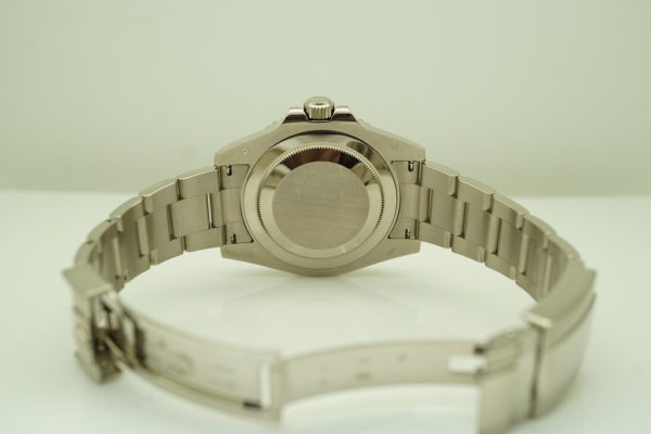 Rolex 116719BLRO GMT MASTER II PEPSI 18K WHITE GOLD BLUE DIAL WARRANTY FULL SET - Image 9