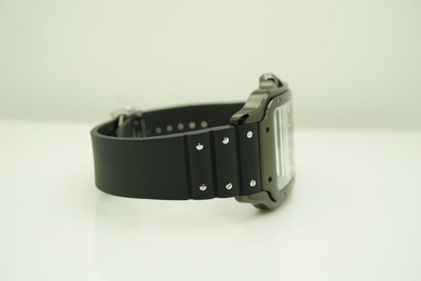 MINT Cartier SANTOS DE CARTIER LARGE MODEL BLACK ADLC AUTOMATIC 2021 FULL SET - Image 6