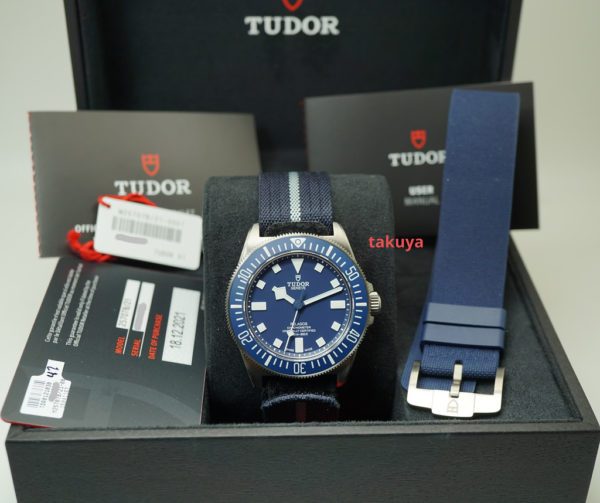 BRAND NEW Tudor PELAGOS FXD 25707B/21 MARINE NATIONALE 2021 MODEL FULL SET - Image 2