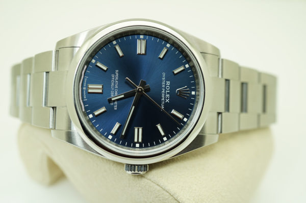 Rolex 126000 OYSTER PERPETUAL BRIGHT BLUE DIAL 36MM 2021 FULL SET - Image 9