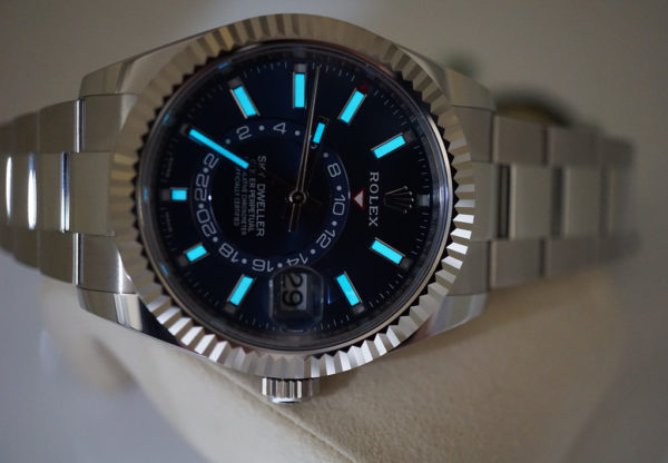 Rolex 326934 SKY-DWELLER BLUE DIAL OYSTER BRACELET 2020 COMPLETE SET - Image 11