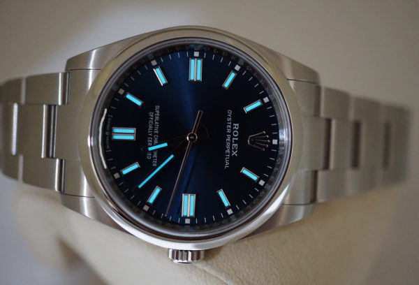 Rolex 126000 OYSTER PERPETUAL BRIGHT BLUE DIAL 36MM 2021 FULL SET - Image 11