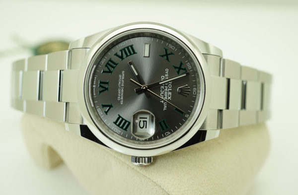 BRAND NEW Rolex 126200 DATEJUST 36MM WIMBLEDON DIAL OYSTER BAND 2022 COMPLETE SET - Image 9