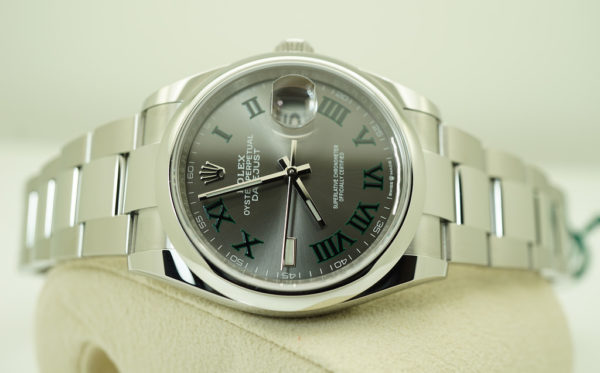 BRAND NEW Rolex 126200 DATEJUST 36MM WIMBLEDON DIAL OYSTER BAND 2022 COMPLETE SET - Image 10