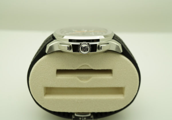 Patek PHILIPPE 5968A AQUANAUT CHRONOGRAPH BLACK ORANGE DIAL 42MM 2020 FULL SET - Image 3