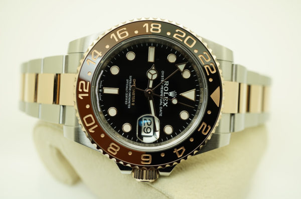 Rolex 126711CHNR GMT MASTER II ROSE GOLD STEEL ROOTBEER 2021 WARRANTY FULL SET - Image 9