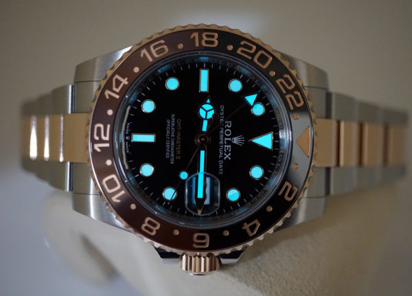 Rolex 126711CHNR GMT MASTER II ROSE GOLD STEEL ROOTBEER 2021 WARRANTY FULL SET - Image 11