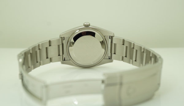 Rolex 114200 OYSTER PERPETUAL 34MM WHITE STICKS DIAL 2018 WARRANTY COMPLETE SET - Image 8