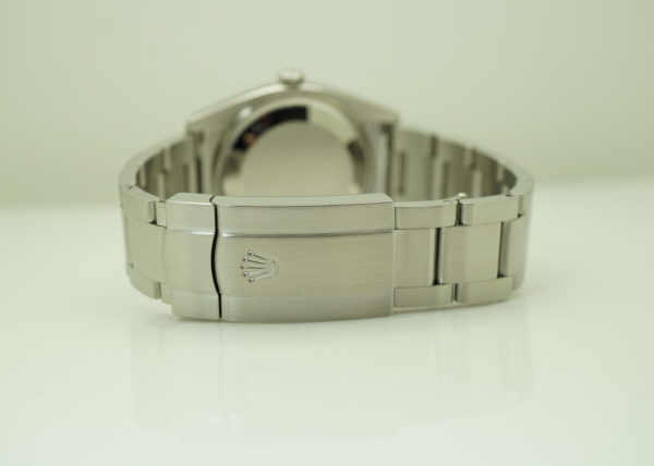 Rolex 114200 OYSTER PERPETUAL 34MM WHITE STICKS DIAL 2018 WARRANTY COMPLETE SET - Image 7