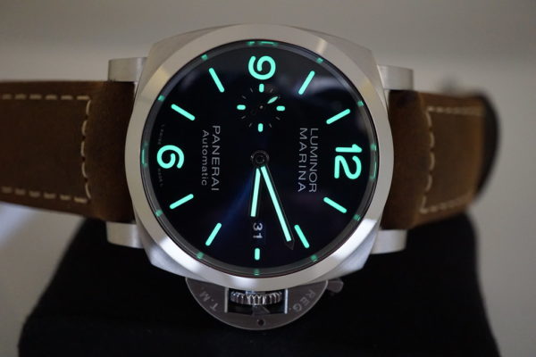 Panerai PAM 1313 LUMINOR MARINA BLUE DIAL 44MM 2021 COMPLETE SET - Image 10