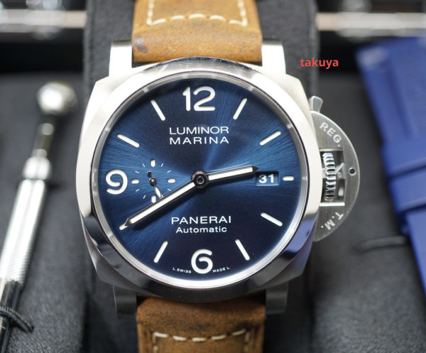 Panerai PAM 1313 LUMINOR MARINA BLUE DIAL 44MM 2021 COMPLETE SET