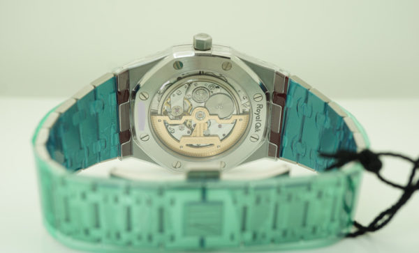 BRAND NEW Audemars PIGUET ROYAL OAK JUMBO EXTRA-THIN 15202ST BLUE DIAL 2021 STICKERS FULL SET - Image 5