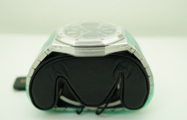BRAND NEW Audemars PIGUET ROYAL OAK JUMBO EXTRA-THIN 15202ST BLUE DIAL 2021 STICKERS FULL SET - Image 4