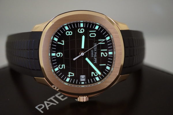 Patek PHILIPPE 5167R AQUANAUT ROSE GOLD RUBBER STRAP 40MM 2020 FULL SET - Image 10