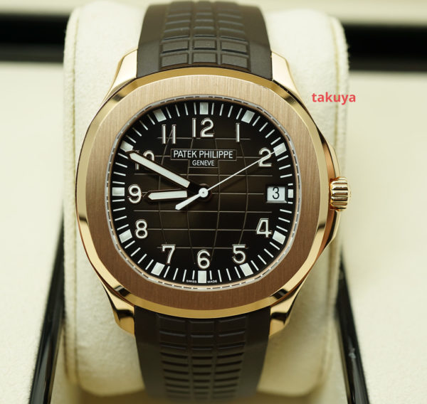 Patek PHILIPPE 5167R AQUANAUT ROSE GOLD RUBBER STRAP 40MM 2020 FULL SET