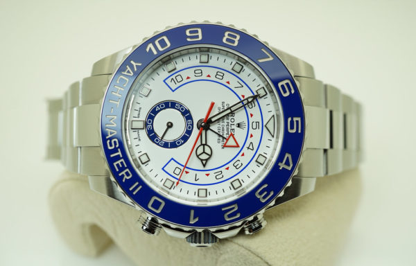 Rolex 116680 YACHTMASTER II NEWER DIAL STAINLESS STEEL 2021 WARRANTY FULL SET - Image 9