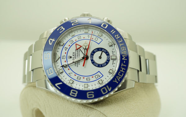 Rolex 116680 YACHTMASTER II NEWER DIAL STAINLESS STEEL 2021 WARRANTY FULL SET - Image 10