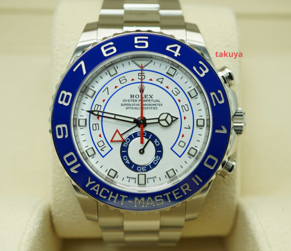 Rolex 116680 YACHTMASTER II NEWER DIAL STAINLESS STEEL 2021 WARRANTY FULL SET