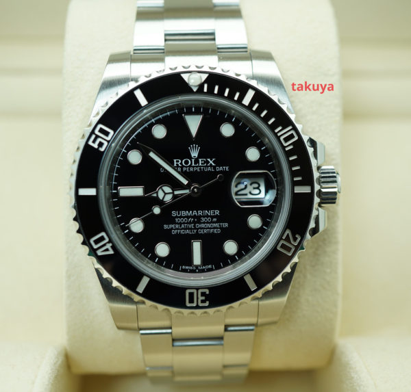 Rolex 116610LN SUBMARINER CERAMIC DATE 40MM 2016 BOXES PAPERS