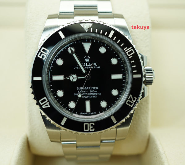 Rolex 114060 SUBMARINER CERAMIC NO DATE 40MM 2016 COMPLETE SET