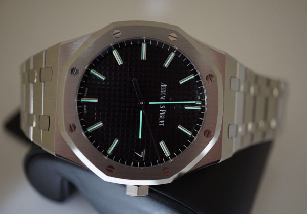 BRAND NEW Audemars PIGUET ROYAL OAK 15500ST BLACK DIAL 41MM 2021 COMPLETE SET - Image 12