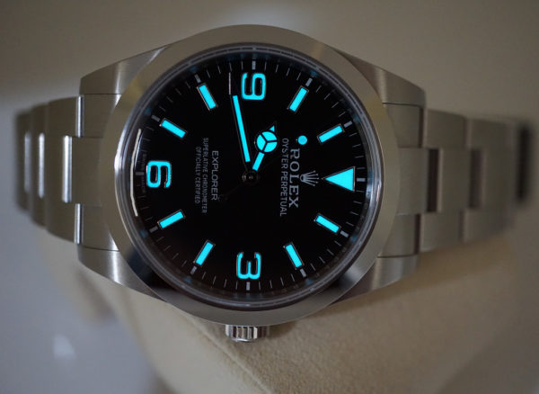 Rolex 214270 EXPLORER I FULL LUME DIAL 39MM DISCONTINUED 2020 FULL SET - Image 11