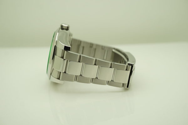 Rolex 116400GV MILGAUSS GREEN CRYSTAL Z BLUE DIAL 2019 WARRANTY FULL SET - Image 5