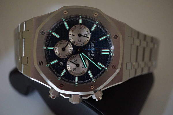 Audemars PIGUET ROYAL OAK CHRONOGRAPH BLUE DIAL 26331ST WARRANTY FULL SET - Image 12