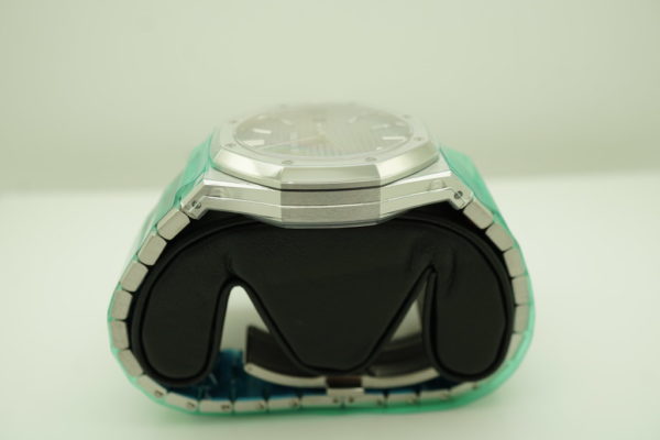BRAND NEW Audemars PIGUET ROYAL OAK 15500ST GREY DIAL 41MM 2021 SEALED COMPLETE SET - Image 4