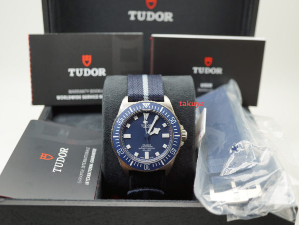 BRAND NEW Tudor PELAGOS FXD 25707B/22 MARINE NATIONALE 2022 MODEL FULL SET - Image 2
