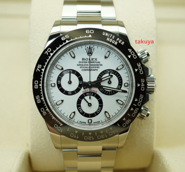 Rolex 116500LN COSMOGRAPH DAYTONA CERAMIC BEZEL WHITE DIAL 2020 FULL SET
