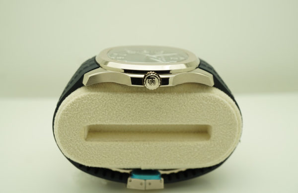 Patek PHILIPPE 5168G AQUANAUT WHITE GOLD BLUE DIAL 42MM 2021 COMPLETE SET - Image 3