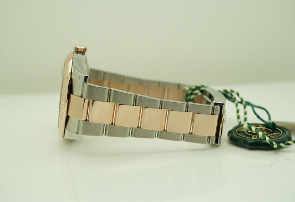 BRAND NEW Rolex 126331 DATEJUST 41 18K ROSE GOLD STEEL SUNDUST DIAL 2022 FULL SET - Image 5