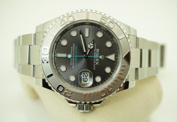 Rolex 126622 YACHTMASTER PLATINUM BEZEL DARK RHODIUM DIAL 40MM 2019 FULL SET - Image 9