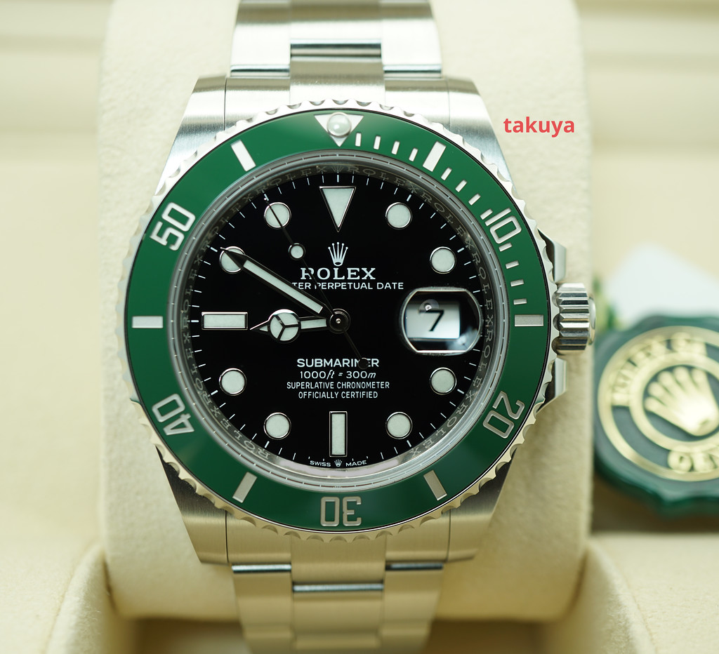 BRAND NEW Rolex 126610LV SUBMARINER GREEN BLACK DIAL STARBUCKS 41MM 2022  FULL SET - Takuya Watches
