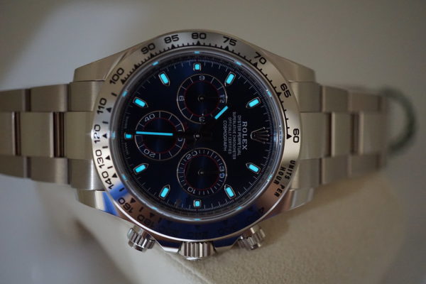 BRAND NEW Rolex 116509 DAYTONA 18K WHITE GOLD BLUE DIAL 2022 COMPLETE SET - Image 11