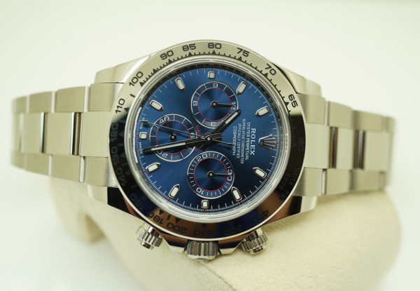 BRAND NEW Rolex 116509 DAYTONA 18K WHITE GOLD BLUE DIAL 2022 COMPLETE SET - Image 9