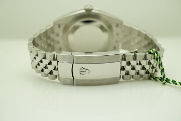 BRAND NEW Rolex 126334 DATEJUST 41 FLUTED BEZEL BLACK STICK DIAL JUBILEE BAND 2022 FULL SET - Image 7