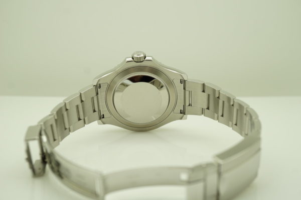 Rolex 116622 YACHTMASTER PLATINUM BEZEL DARK RHODIUM DIAL 40MM WARRANTY FULL SET - Image 8