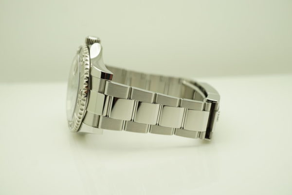 Rolex 116622 YACHTMASTER PLATINUM BEZEL DARK RHODIUM DIAL 40MM WARRANTY FULL SET - Image 5