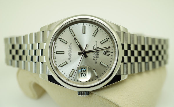 Rolex 126200 DATEJUST 36MM SILVER DIAL JUBILEE BAND 2021 WARRANTY FULL SET - Image 9